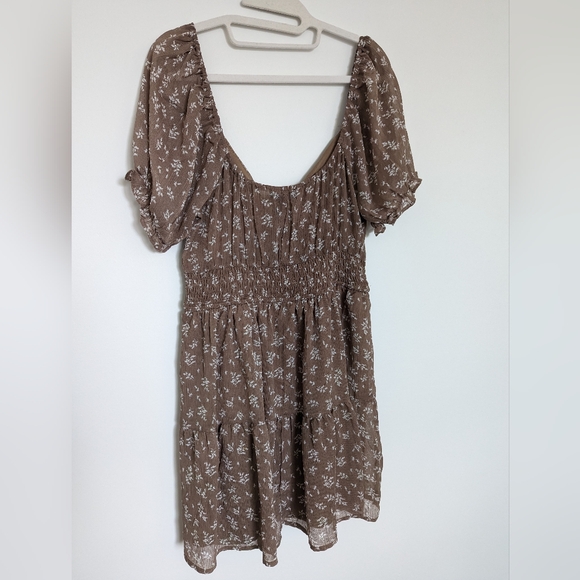 Mini flowy dress - Picture 3 of 3